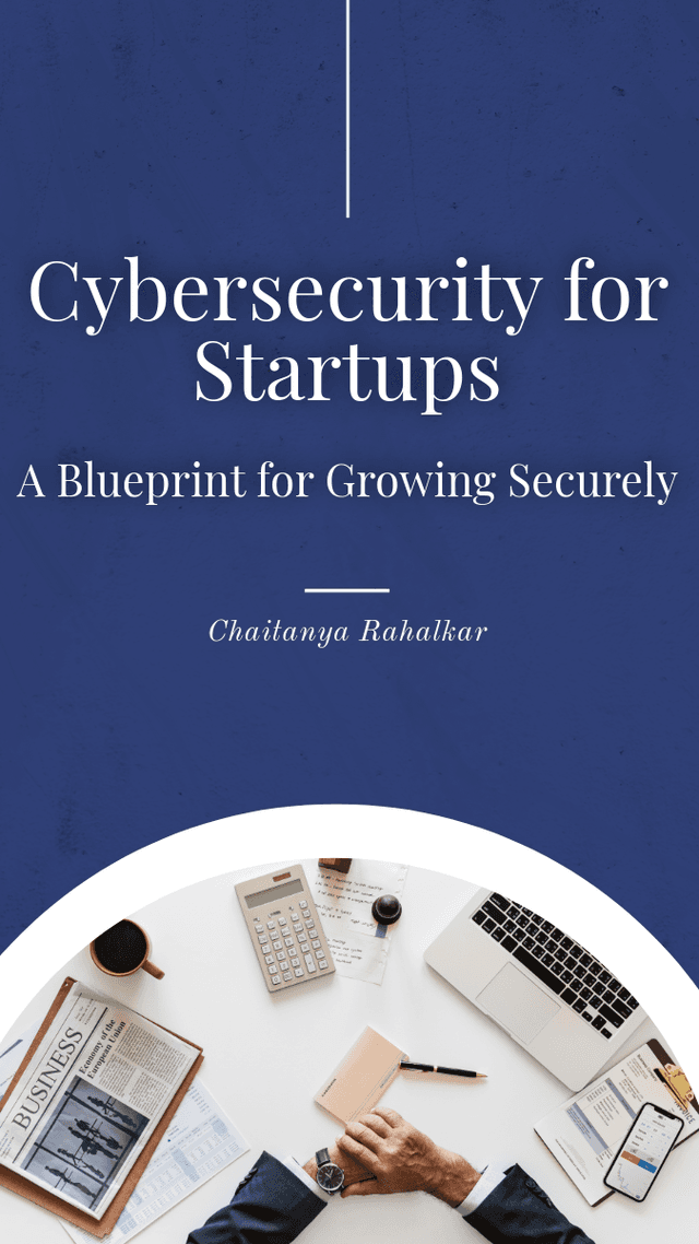 Cybersecurity for Startups Book Cover
